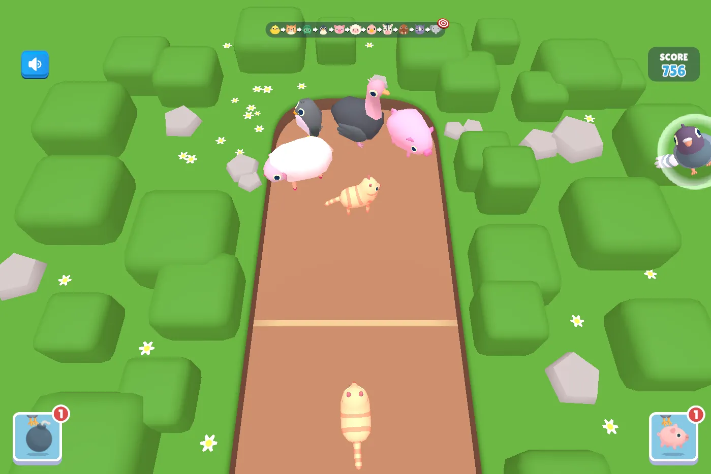 Merge Zoo - Suika watermelon game animal drop merge gameplay